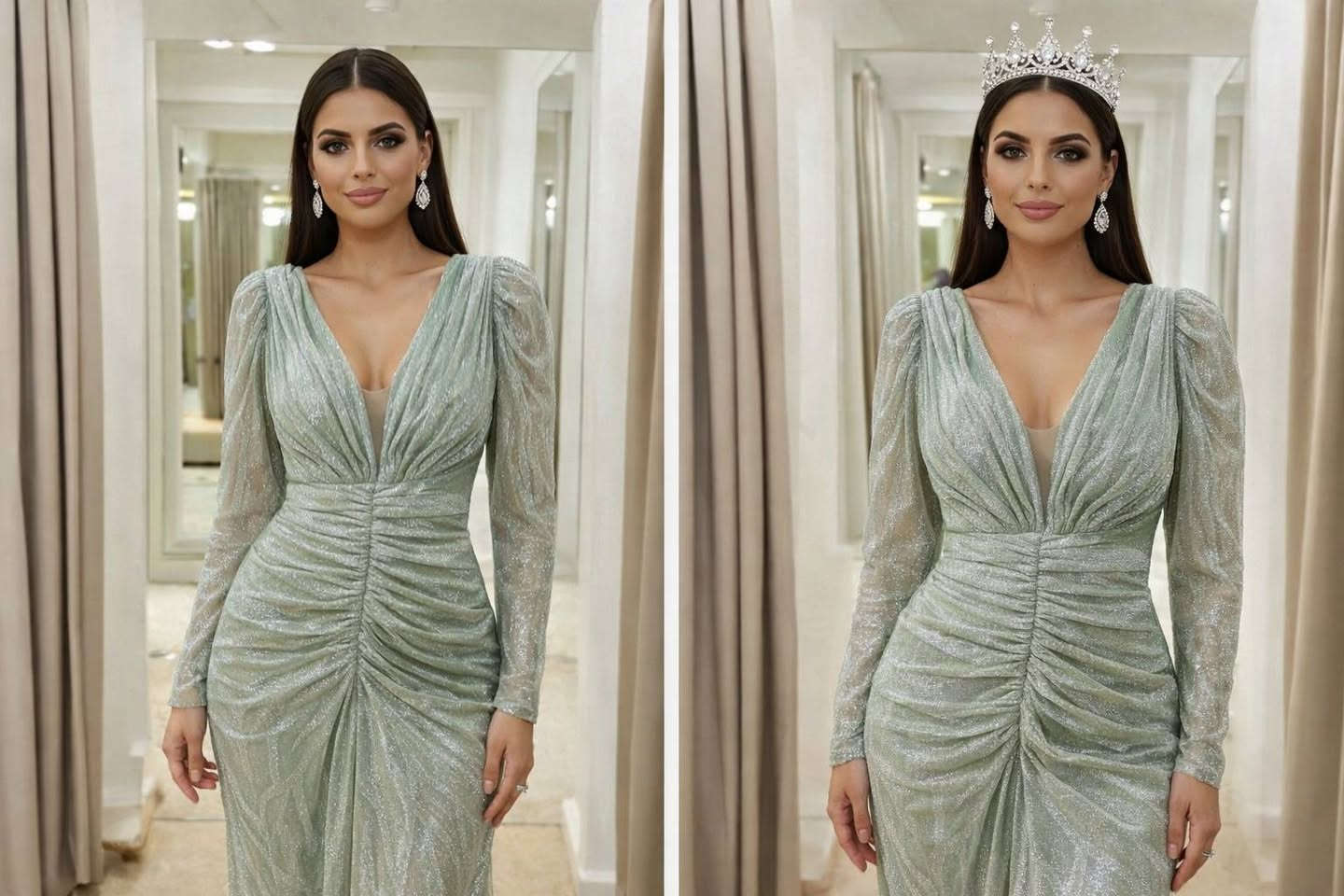 _أزياء حنونتي _
 تفاصيل نشر الفستان
◦ اسم مكان الشراء للفستان وبيج   الفستان ولونه:
...................ما اذكر فستقي ......................................
◦ سعر الشراء قبل الاستخدام:
.............ما اذكر ............................................
◦ سعر البيع بعد الاستخدام:
................50.........................................
◦ عدد ساعات الاستخدام واللّبس:
..........٢مرات .. تقريبا 6ساعات ما اعرف بل ضبظ .....أكثر اقل ما اعرف ........................................
◦ مقاس الفستان:
...............44..........................................
◦ الوزن المناسب للفستان:
...........70. 77 ما اعرف بل ضبط ..............................................
◦ الطول المناسب للفستان:
.........................................................
◦ نوع القماش:
..............شفاف...........................................
◦ يوجد توصيل؟ نعم / لا❌
◦ طرق الدفع المتوفرة:
رصيد – ماستر كارد – زين كاش – سوبر كي
◦ السعر قابل للتفاوض؟ نعم / لا❌
◦ سبب البيع:
.........................................................
◦ مكان صاحبة الفستان:
..........بابل الحله ...............................................
◦ حساب الانستغرام أو وسيلة التواصل:
.........هذا نفسه ................................................
◦ فيديو أو صور للفستان. ورابط الفستان : 
...............موجود صور ..........................................
الملاحظة:
..........كله شغل ...............................................


**إذا كنت صاحب هذا الإعلان وتريد حذفه لأي سبب، رجاءا أرسل رسالة إلى الدعم الفني**