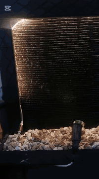 شلال انسيابي شغل درجه اولى  الارتفاع متر ونص  والعرض متر وربع  سعر 350...