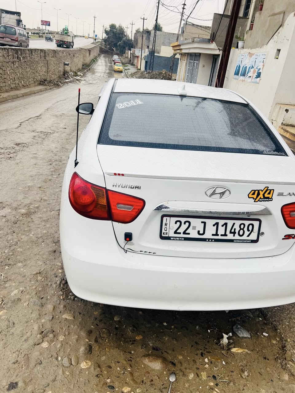 للبيع سيارة النترا ٢٠١١ سياره جاهزه بيها ملاحضات بسيطه بيها كابون سياره جاهزه طخم تاير رقم أربيل تحويل وتريد وكاله ***********
