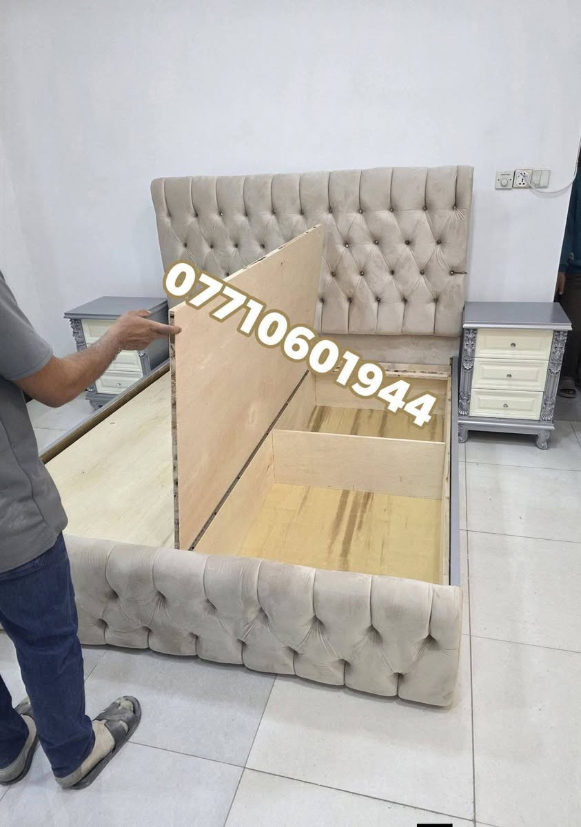 السلام عليكم زبائننا الكرام
تم بفضل الله تسليم غرفة الى اخ( مشتبى) في منطقة الدورة ابو دشير
العمل داخل وخارج صاج حسب طلب الزبون.
الصبغ كريمي مع لون سلفر
تصميم تركي مع حفر الأبواب سي ان سي
نتمنى يعجبكم اي استفسار راسلونا على الوتساب


**إذا كنت صاحب هذا الإعلان وتريد حذفه لأي سبب، رجاءا أرسل رسالة إلى الدعم الفني**