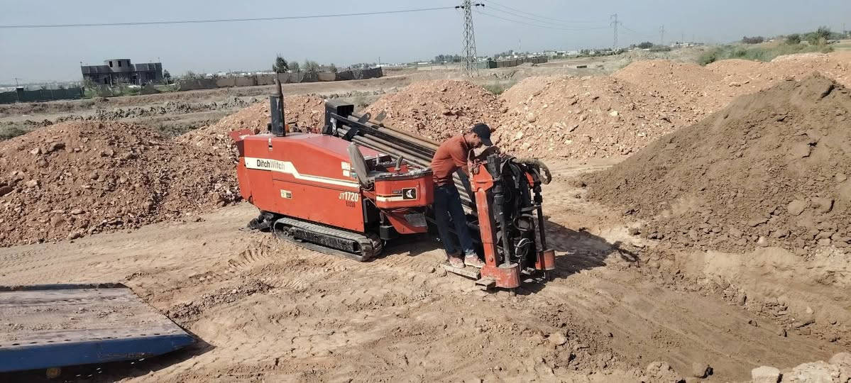 جاهزين لحفر الابار والحفر الافقي المخفي HDD وعمل تعبيرات الشوارع وتمديد جميع كيبلات الكهرباء والاتصالات في جميع العراق مع كادر عمل احترافي
~ للتواصل المراسلة او الاتصال على الارقام:
***********
***********
متوفر واتساب ماسنجر
