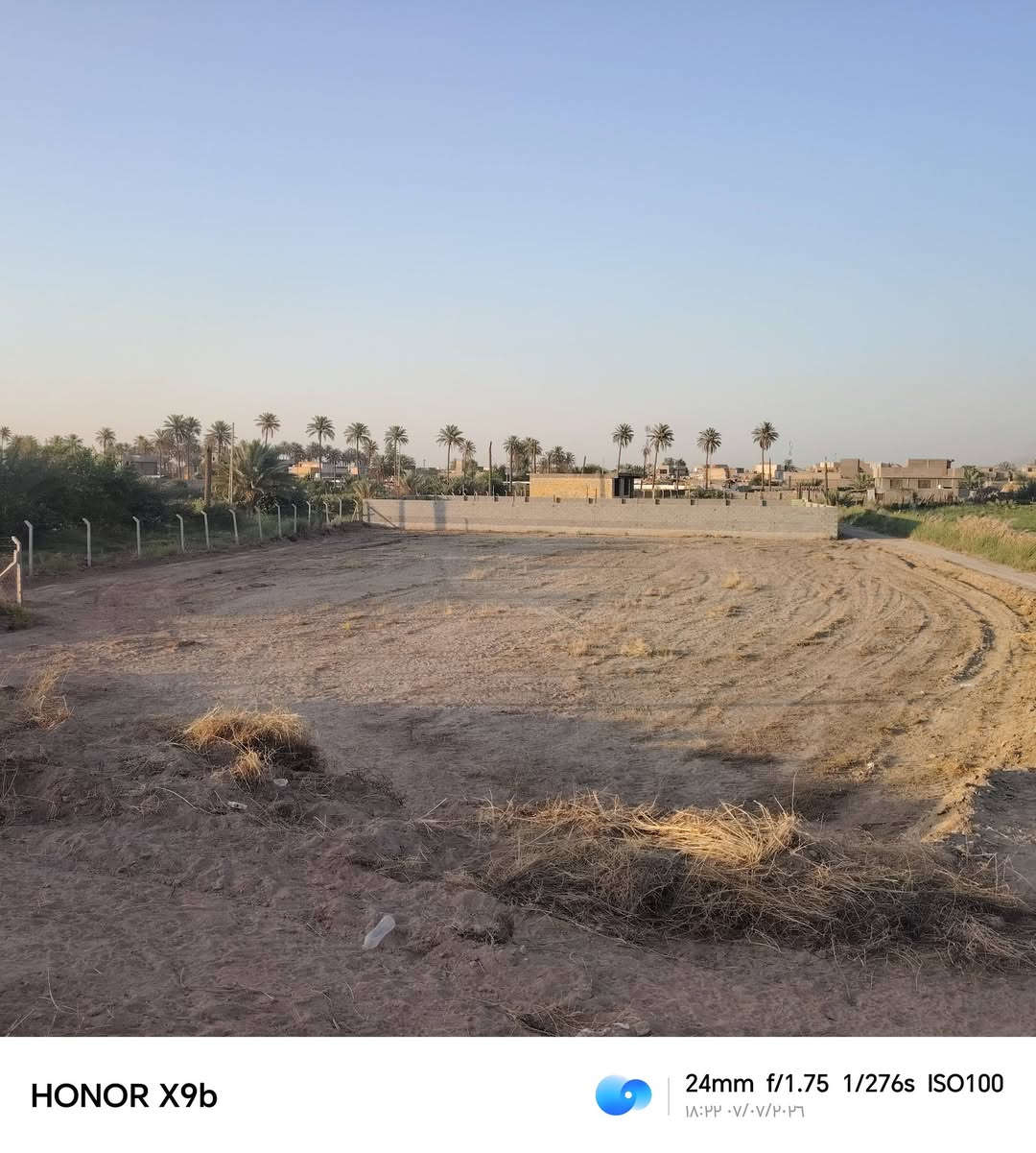 السلام عليكم
قطعة أرض زراعي سند ٢٥ مساحتها ٢٢٥٠ متر موقعها طويريج منطقة الرشيدة قرب معمل الاسفنج واجهتها ٢٥ متر نزالها ٦٠ متر عرضها من النهاية ٣٨ متر القطعة واجهة شط كذلك يوجد طريقين للقطعة من الشط ومن جهة التبليط للاستفسار أكثر التواصل على أرقام الهاتف
***********
***********
غير متواجد على الفيس بوك
