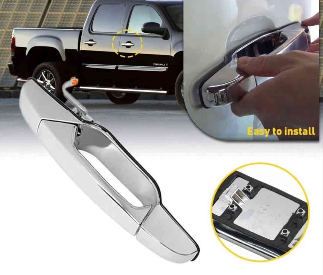 السلام عليكم للبيع يدات باب جمسي شوفر سلفرادو ٢٠٠٧ لحد ٢٠١٤ سعر تخم ٤٥ الف *********** يوجد توصيل
