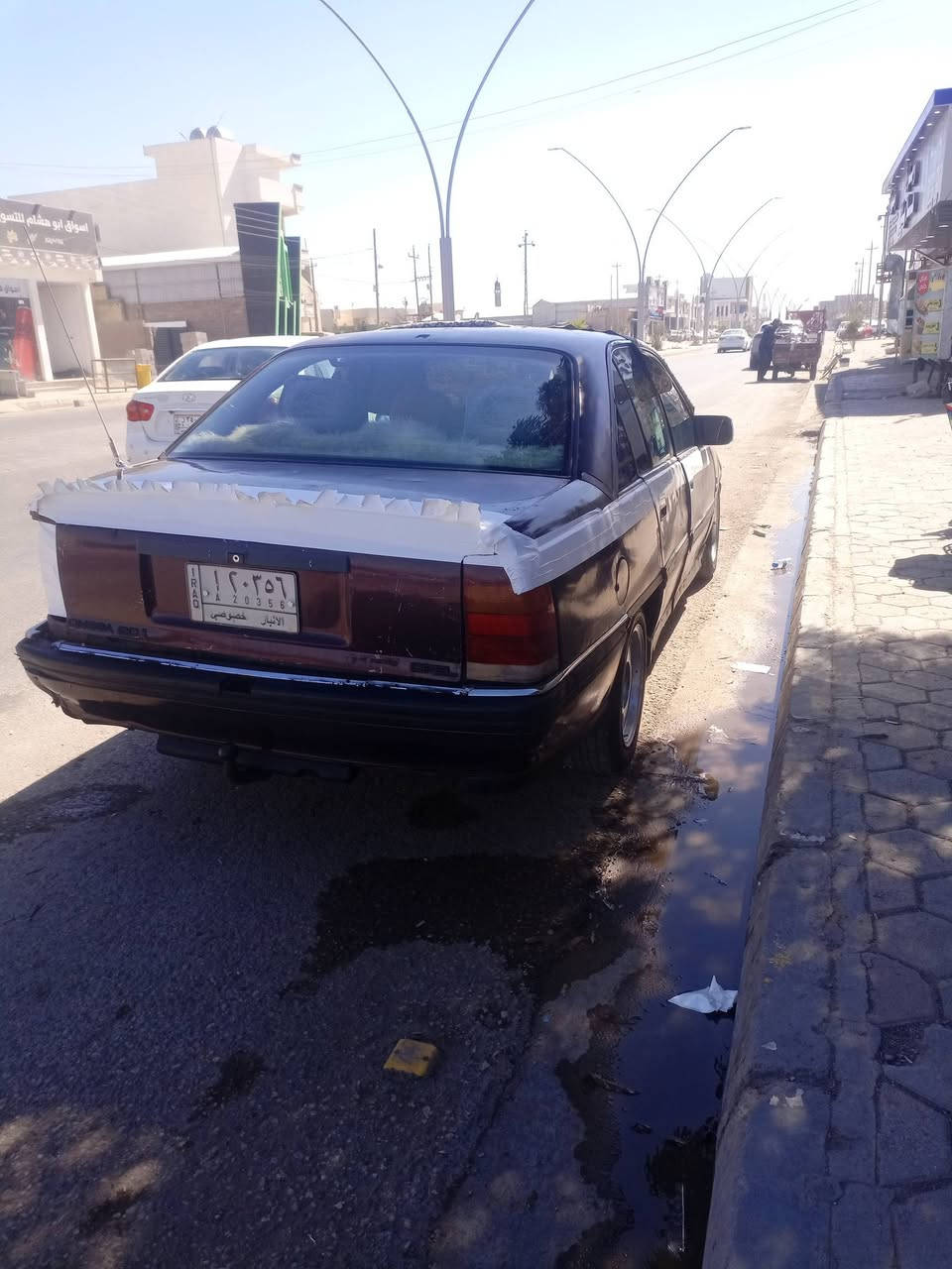 السلام عليكم اوبل لبيع موديل 90 محرك 2000 كير عادي 
محرك وكير خير من الله بيه خويس بل صندوك تخم تاير
لبيع أو مراوس مكاني الانبار الرمادي رقمي ***********
