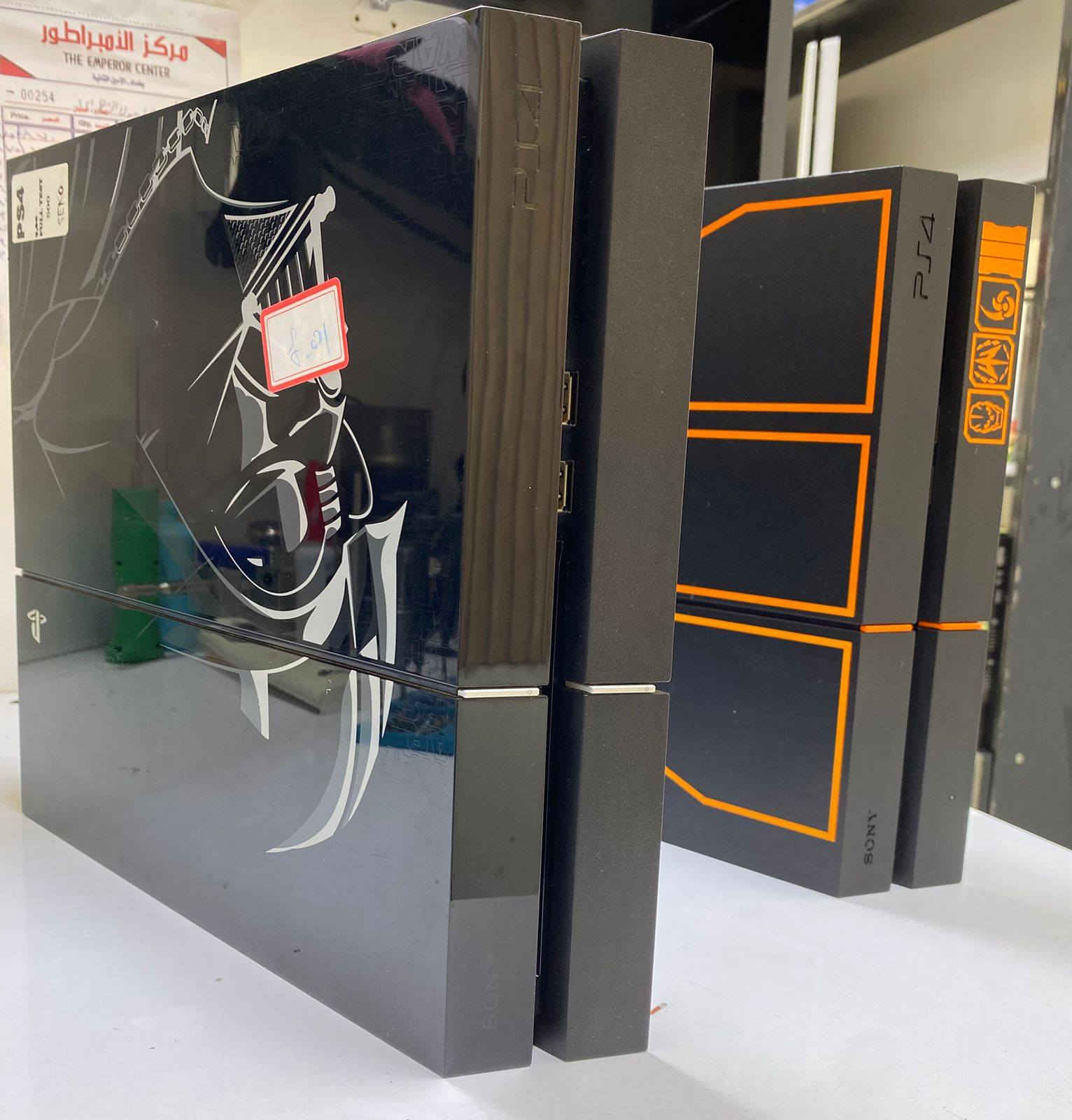 #مركز_المصطفئ
بلي فور فات مهكر  باندك نص تيرا 
اخر قطعتين متوفرات تهكير عن طريق القرص 
مع جوستك اصلي او جوستكين تجاري درجه اولئ  وملحقاته 
السعر ٢٣٥ الف يوجد توصيل لجميع المكافظات 
***********
