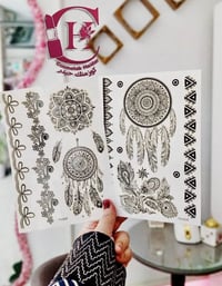 وشم مؤقت • يدوم شهر • سدة الهندية