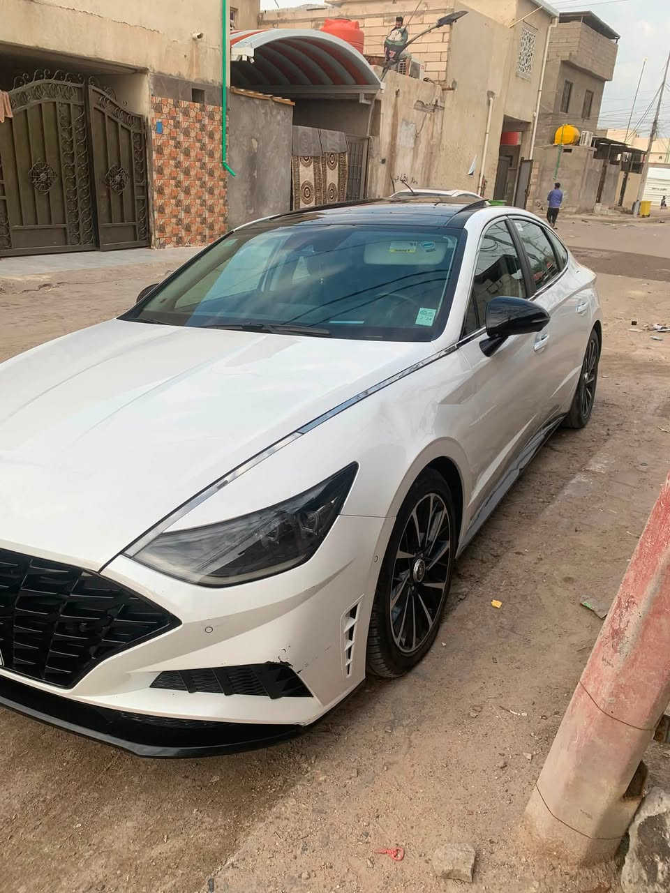 سلام عليكم سوناته موديل 2022 فول مواصفات لمتد وارد امريكي تقرير غرق تعمل وتسير مكفوله بيه كارت وبارد  معوقين بصره السعر 160 وبيها مجال غير متواجد ع الفيس 
***********
