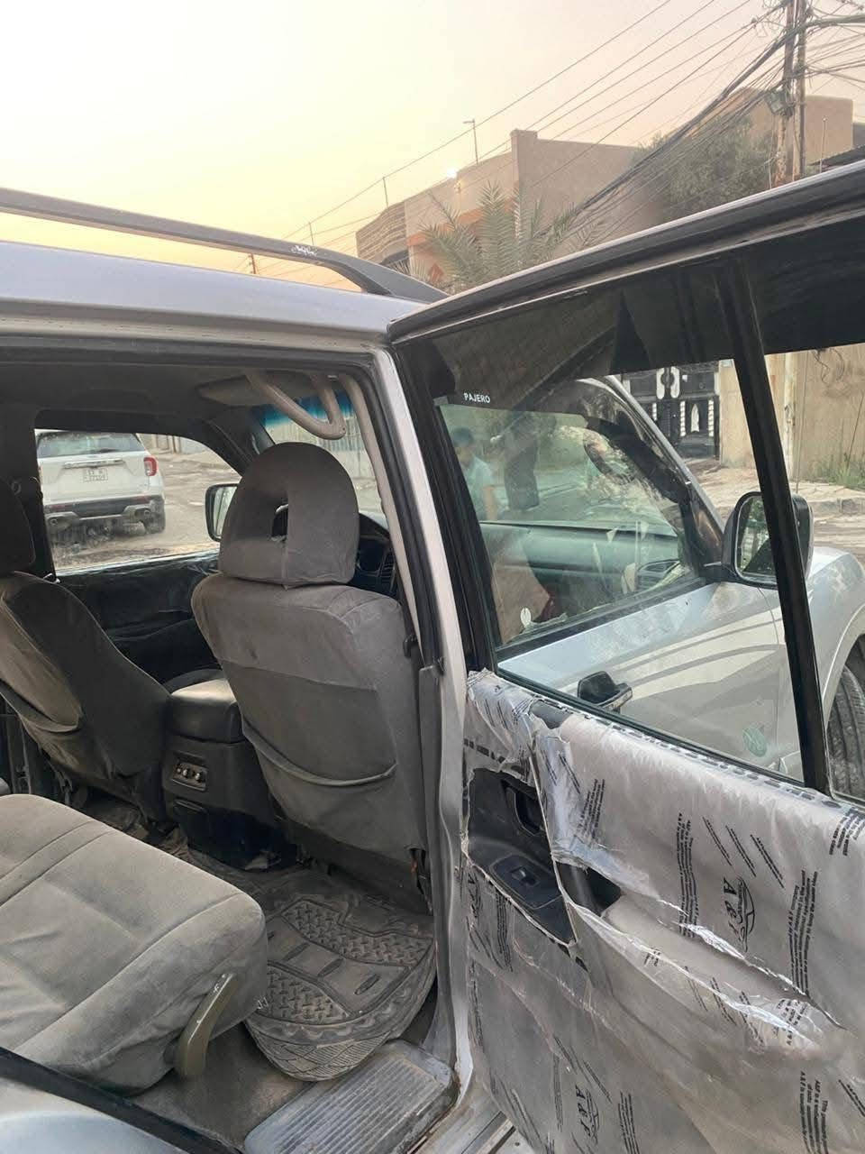 السعر 82$
باجيرو خليجي بلادي  2002 بجعه
السياره نضيفه وجاهزه كير محرك تبريد 
السياره مكفوله بدون ضربه فقط رش منطقتين بدون دواخل
الموقع : بغداد الدورة المهدية الثانية ـ قرب مدرسة دمشق
للتواصل : ***********  -  ***********
‭================================

