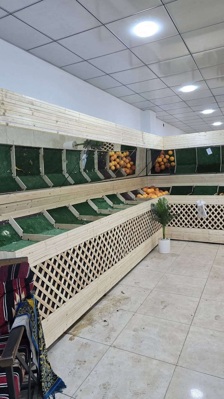 السلام عليكم ..
مكلف بالنشر ..

اخواني هذا ديكور محل خضار  

مكانه اربيل ديكور مرتب وجاهز

صاحبه يريد شريك يدخل ويا في مجال الخظار  يشوف مكان يتفقون علي ..

شغل الخضار خير من الله الكل تعرف 

بس يراد راس مال زين ويتوكل على الله  

الي يحب يدخل شريك يراسلني 

والتوفيق من الله


**إذا كنت صاحب هذا الإعلان وتريد حذفه لأي سبب، رجاءا أرسل رسالة إلى الدعم الفني**