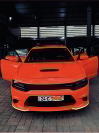 جارجر GT 🍊🍊🍊🍊 الموديل : 2021 . (خليجي) . وكاله هارلم لون برتقالي 🍊 ممي...