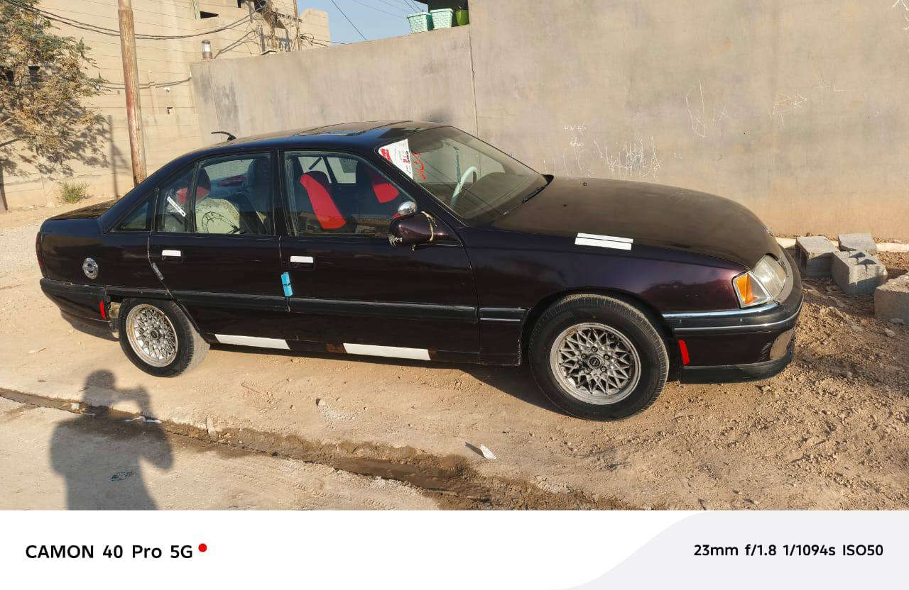 السلام وعليكم اوبل او ميكه موديل 1991رقم نينوه الانكليزي مكينه وكير خير من الله صدر امامي خلفي جديد تخم تاير باتري جديد كابون بانزين بيها هم  كهرباياته كله شغاله سياره مال جناي متعوب عليهه خير من الله. صبغ جماليه فقط تايرات تخم سبير كامله مناقصهه شي تحويل مباشر. بلخير لل ياخذهه. #السعر 38 وبيهه مجال او مراوس ويه بي ام اذا اكو ***********
