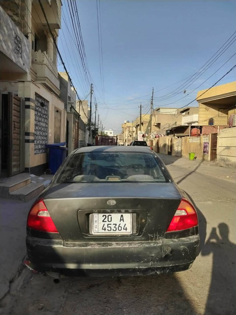 سيارة للبيع او مراوس حسب القناعة 
سيارة ميستوبيشي ميراج موديل 1995 
 حدادية جديدة سنويه 2029 بأسمي هزة جديدة رقم ديالى انكليزي رقم الموبايل *********** بغداد, العراق
