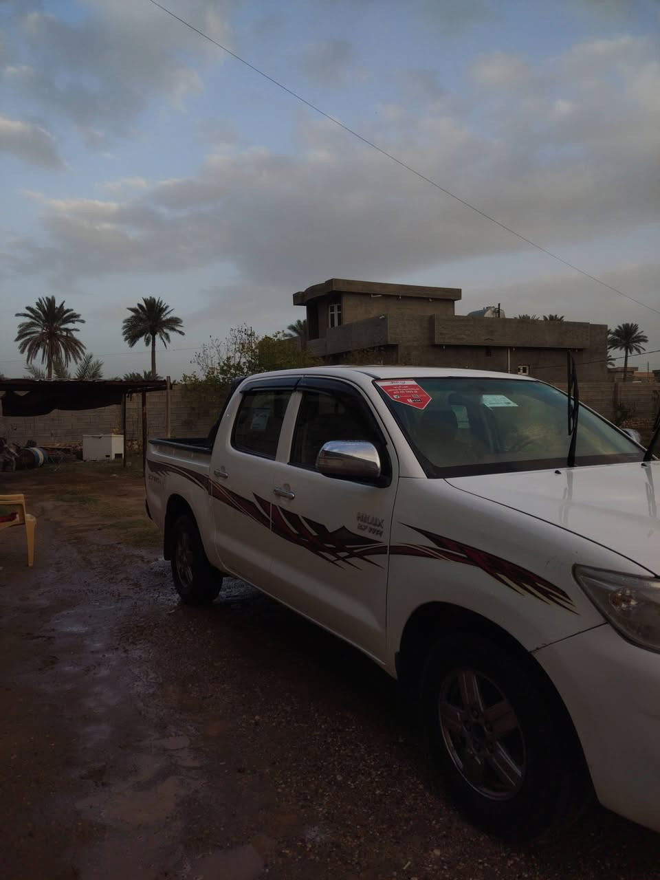 سلام عليكم
للبيع بيكم هايلوكس موديل 2014
سياره مكفوله من صبغ وضربه
سياره نضيفه واحلى من صور
رقم اربيل انگليزي سنويه لل 2029
سياره شاشه وكامره
محرك وكير بلادي.
سياره نضيفه.
السعر 215 ورقه 
رقم صاحب السياره
  ***********

اني مكلف بالنشر
