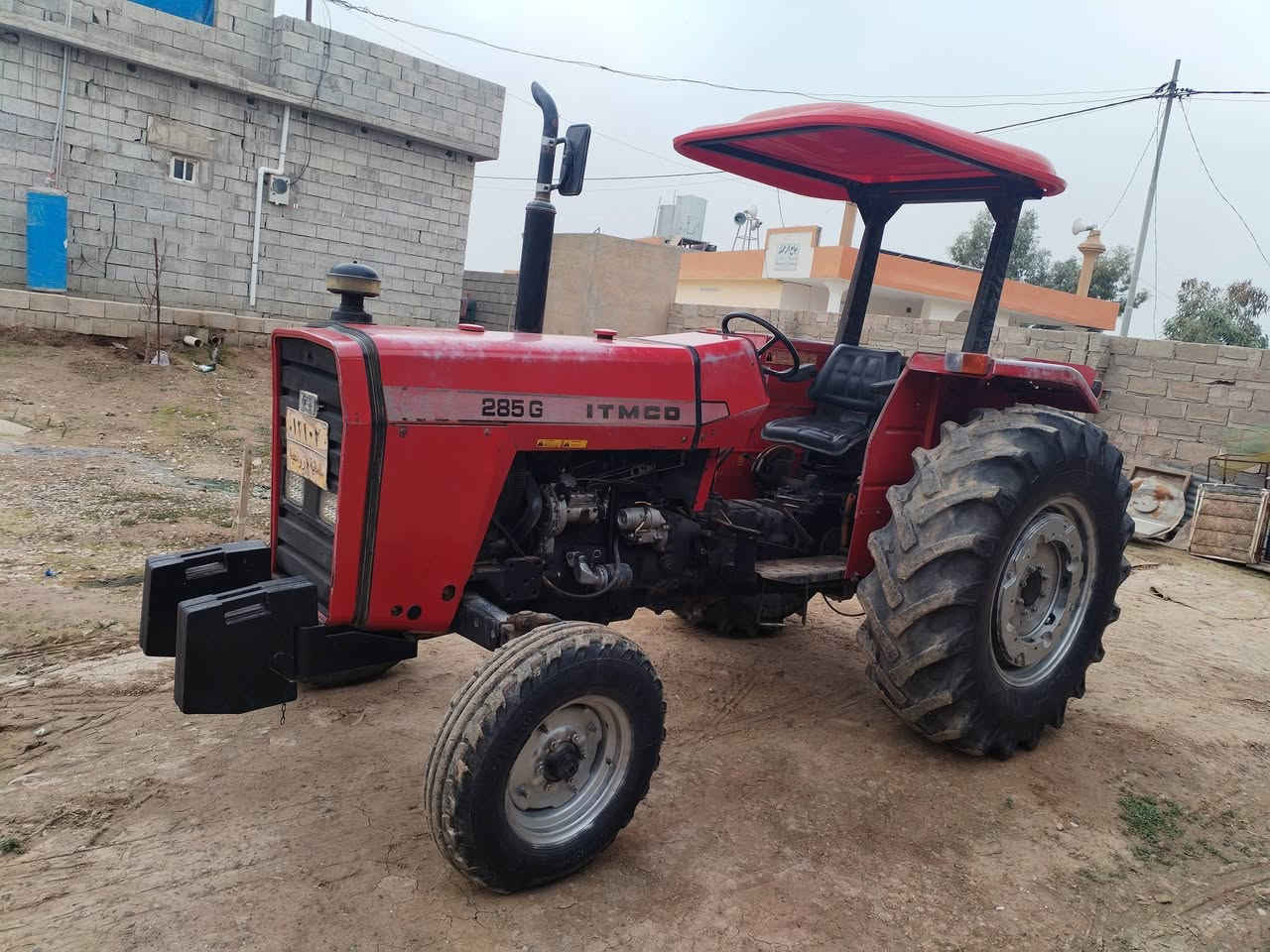 لسلام عليكم
تركتر ايراني 
موديل(2013)
 رقم سليمانيه
تريد وكاله تريد تحويل السعر 77 وبيها مجال مكاني كركوك 
الاتصال ***********
