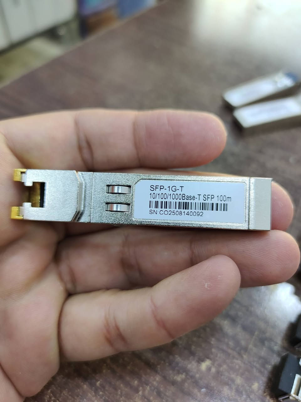 Sfp to lan 

-----------------

Sfp Sc خشن 

-----------------
Sfp lc ناعم

-----------------
 
Sfp doll lc
لنكات 
1.5 g

-----------------
Sfp doll lc
لنكات 
10 g


**إذا كنت صاحب هذا الإعلان وتريد حذفه لأي سبب، رجاءا أرسل رسالة إلى الدعم الفني**