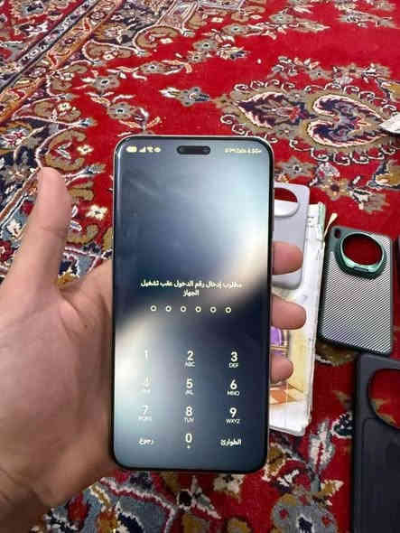 هونر ماجيك 7 برو (للبيع )
ذاكرة/512
العشوائية/12
النظافة/100
شحن السريع /100W
بطارية/5850
غراضة كاملة/كارتونة وشاحنة وحافظات هدية 
السعر /850 نهايته 
مكاني /نجف 
للاستفسار /***********او مراسلتي عبر الواتساب والخاص موجود ايضاً
