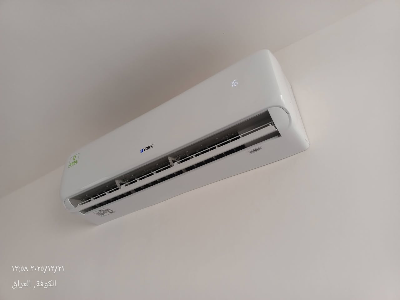 🤲اللهم لك الحمدالله على نعمتك🤲
🤲اللهم صلي على محمد وال محمد 🤲
تم تنصيب سبلت ميديا انفيرتر 2 طن  عدد 1
تم تنصيب سبلت  يورك  2 طن عدد 2
ومن الله التوفيق 
اخوكم الفني حسن الشمري 
*********** - *********** يوجد واتساب @إشارة
