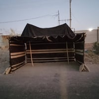 عندي خيمه البيع 3على4 سعر 200 عنوان ابغداد البياع  الرقم 07808852054