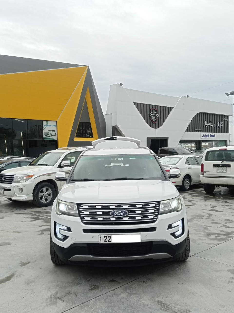 FORD EXPLORER 2016
بِسْمِ اللهِ الرَّحْمَنِ الرَّحِيْم 
عربي / كوردی 
عربي 
فورد اكسبلور موديل ٢٠١٦ وارد امريكي  قطعة واحدة صبغ بدون دواخل  بدون أرباك أمامية ماشي ( 180 ) ألف ميل كير والمحرك بشرط رقم اربيل سنوية و هزة جديد حتى (٢٠٢٩) سيارة جاهزة و بدون نقص .
المحرك : ٦سلندر - حجم : ٣٥٠٠ - قوة : ٢٩٠ حصان 🐎 .
مواصفات (4WD + XLT )
١-دبل اكسل 
٢-٧راكب 
٣-لایت زنون 
٤-حاسة
٥-لايت أوتو 
٦-٣مقعد تبريد 
٧-قفل تلقائي 
٨-فوليوم
٩-جام أوتو 
١٠-بصمة
١١-٤مود قيادة 
١٢-تحدید سورعة
١٣-كشن كهرباء
١٤-مراية هيتر 
١٥-بگلايت ليد 
١٦-كاميرا
١٧-گير شفط 
١٨-فتح تلقائي
١٩-كود أبواب 
٢٠-لايت ليد 
٢١-بلاجكتور
٢٢-ابواب بصمة
٢٣-كشن جلد 
٢٤-كير ماوس 
٢٥-مسجل شاشة
٢٦-گيچ اليكتروني
٢٧-كشن هيتر 
٢٨-ثلاث شاشة 
٢٩-اشاير بل امراية 
٣٠-شغال
٣١-رادار جانبي
٣٢-مود سبورت.
مكان : كلار - سليمانية 
سعر : ( ١٦٥ ) ورقة 💸 
رقم تلفون : 
       واتساب 
          📥
 ( *********** )
 ( *********** )
كوردی 
فۆرد اکسپلۆرا مۆدێل 2016 وارد ئەمریکی یەک پارچه بۆیاخ بێ ناوگرتن بێ ئێرباگی پێشەوە ( 180 ) هەزار ميل ڕۆیشتوە گێڕ و مەکینەی بەشەرت ڕەقەم هەولێر سەنەوی و هەزەی نوێیە تا (2029) سەیارەیەکی خاوێن و بێ مەسرەفە .
مەکینە : 6بستۆن - قەبارە : 3500 - هێز : 290hp 🐎 . 
مواسفات ( XLT + 4WD )
1-دەبڵ اکسڵ
2-تەحدید سورعە 
3- 7نەفەری 
4- لایت زینۆن 
5-ڤۆلیۆم 
6- 3مەقعەد تەبريد 
7- لایت ئۆتۆ 
8-جام ئۆتۆ 
9-کوشین کارەبا 
10- 4مۆد لێخوڕین 
11-مۆد تراکشن 
12-حاسە 
13-بەسمە
14-ئاوێنە ئیشارات 
15-لایت لید 
16-کامێرا 
17-کردنەوەی زیرەک 
18-بەگلایت لید 
19-کۆدی دەرگا 
20-گێڕ شەفت
21-بلاجکتۆر 
22-دەرگا بەسمە 
23-شغال 
24-گێر ماوس 
25-کوشین هیتەر
26-گێچ ئەلیکترۆنی 
27-شاشە گەورە 
28-كوشین جلد 
29-سێ شاشە 
30- ئاوێنە هیتەر 
31-مۆد سپۆڕت 
32-ئاوێنە ڕادار .
شوێن : کەلار ـ سلێمانی 
نرخ : ( 165 ) گەڵا 💸 
ژ.م :   واتساب
            📥 ( *********** )               
( *********** )
