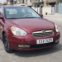 اكسنت موديل 2008 سياره كير مكينه كشر  مكفول سياره مكفوله من صبغ بلاديه...
