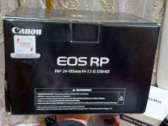 بدي كانون Rp
جديد لوك ستخدام مرتين 
ملحقاته كامله كارتون وشاحن وبطارية وحزام كتف 
دقه 24.3 ميكابكسل 
فيديو 4k
شتره اقل ال 1k
مررلس فول فريم فوكس جدا سريع 
مكاني كربلاء 
واتساب ***********
