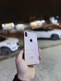 ايفون XS Max ايفون اكس ماكس ذاكره ٢٥٦  بطاريه ٨٧  فيس ايدي متوقف  السع...