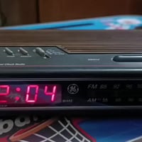 راديو منبه جنرال إلكتريك • موديل 7-4612A • AM وFM