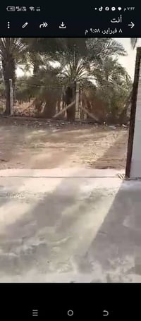 قطعه 1000 متر طابو صرف 25 ركن علئ شارعين  الوجه 24  تصلح سكن وتصلح شال...