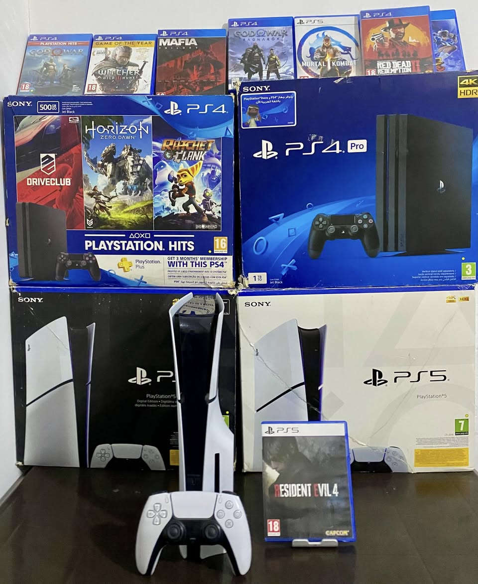🎮🔥 بلايستيشن 5 سليم (مدخل سيدي) للبيع 🔥🎮
✨ جهاز فل نظافة وجاهز للاستخدام

💯 شغال بدون أي مشاكل

💾 المساحة: 1TB

📦 المرفقات:

🕹️ يد أصلية

📀 سيدي Resident Evil 4

🔌 جميع الأسلاك الأصلية

🎁 ملاحظة: إذا ما عجبك سيدي Resident Evil 4، بإمكانك تبديله بسيدي آخر 👌

💰 السعر: 385 دينار

📍 الموقع: السلط

🚚 يتوفر خدمة توصيل

📩 للتواصل على الصفحة أو الرقم

📞 0779041268


**إذا كنت صاحب هذا الإعلان وتريد حذفه لأي سبب، رجاءا أرسل رسالة إلى الدعم الفني**