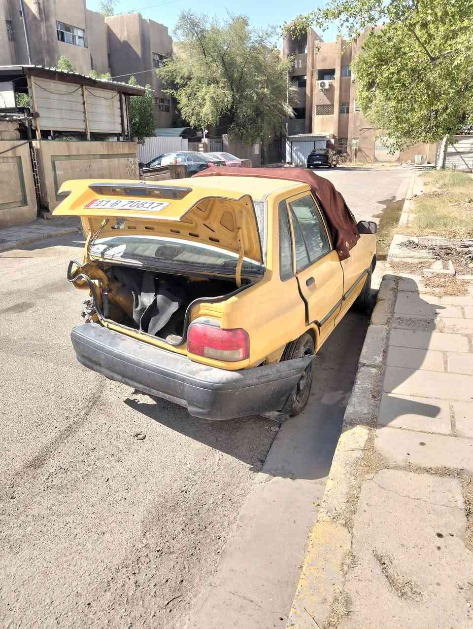 سايبا للبيع موديل 2012 
باسمي مكينة وكير خير من الله 
التبريد منقص غاز سنوية لل2030
عليها هيئة 18 الف وغرامة 200 الف على المشتري 
رقم واتساب ***********
السعر مليون و سبعمية وخمسين قفل قفل
