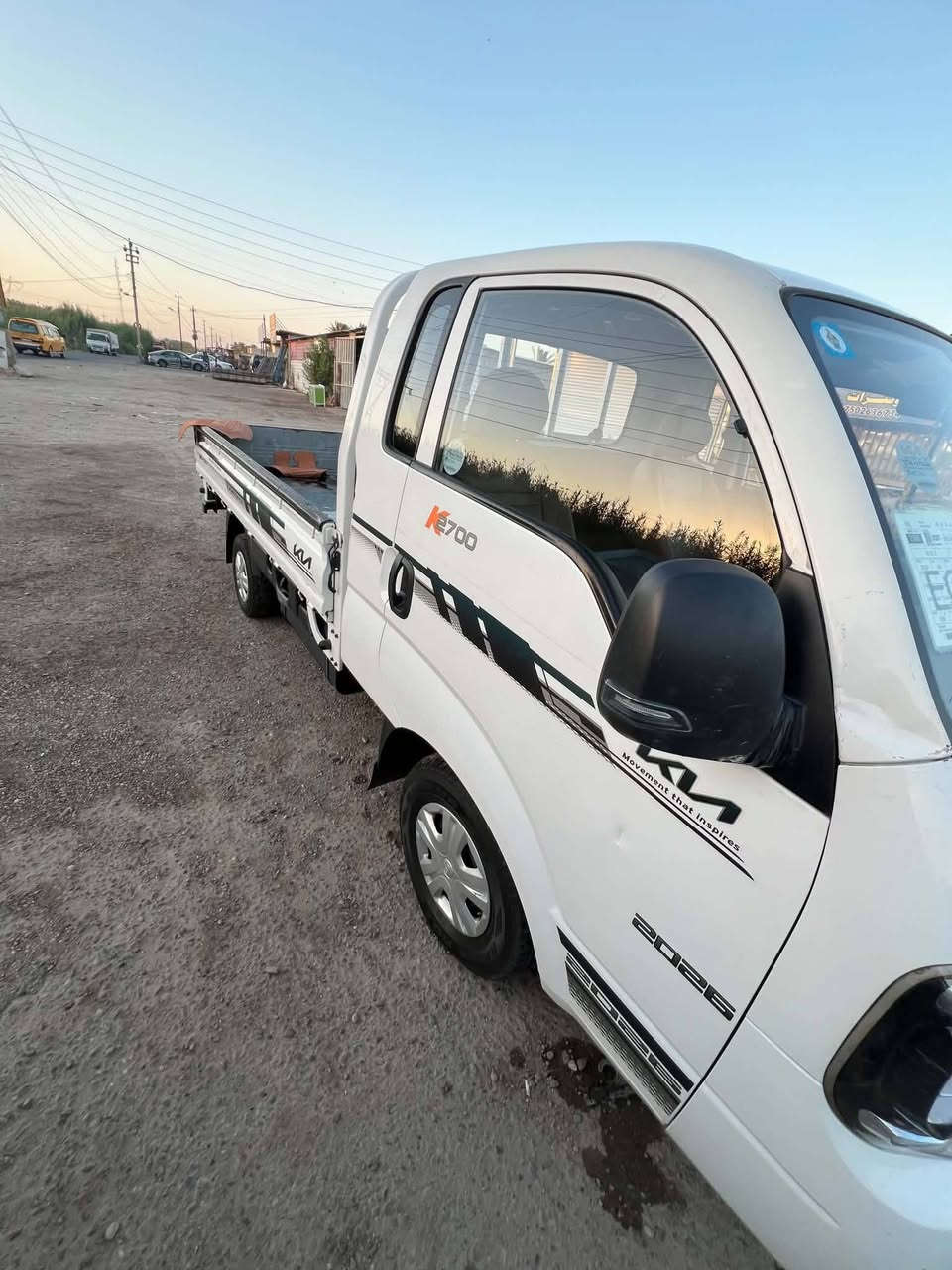 ***********
سلام عليكم كيا حمل البيع موديل 20شكل جديد رقم بغداد مكفولة كير محرك اكسل خير من الله تبريد ثلج سنوية 2030  مكان بغداد الاستفسار ع رقم

