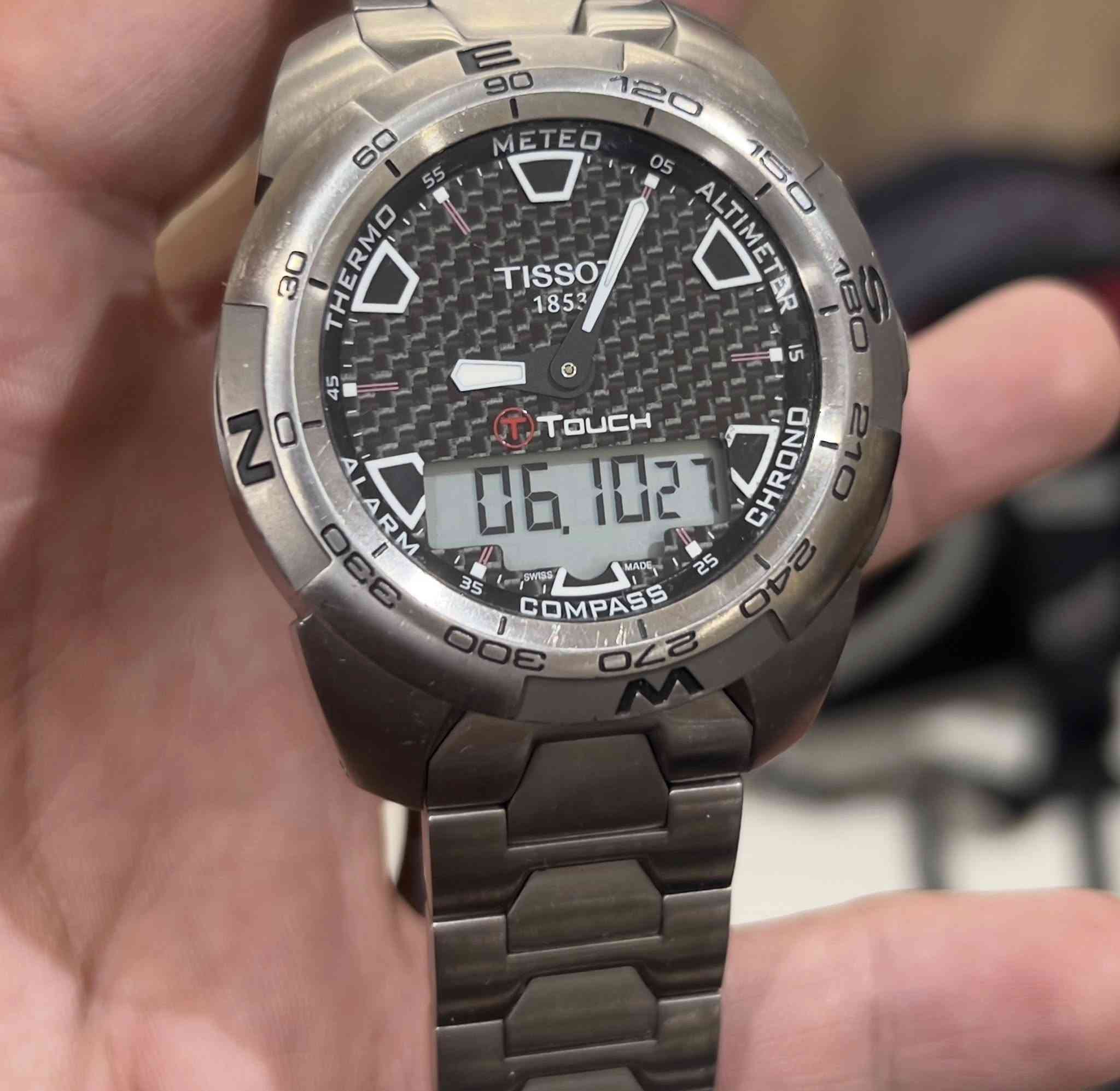 TISSOT T-TOUCH II TITANIUM
تيسوت تاج تيتانيوم

سويسري اصلي

مواصفات عديدة

بوصلة

مستعمل نظيف

حرارة

عداد رياضي

قياس الارتفاع

اناره داخليه 

تيتانيوم بالكامل

قطر 44

السعر 420$

المكان اربيل

يوجد توصيل


**إذا كنت صاحب هذا الإعلان وتريد حذفه لأي سبب، رجاءا أرسل رسالة إلى الدعم الفني**