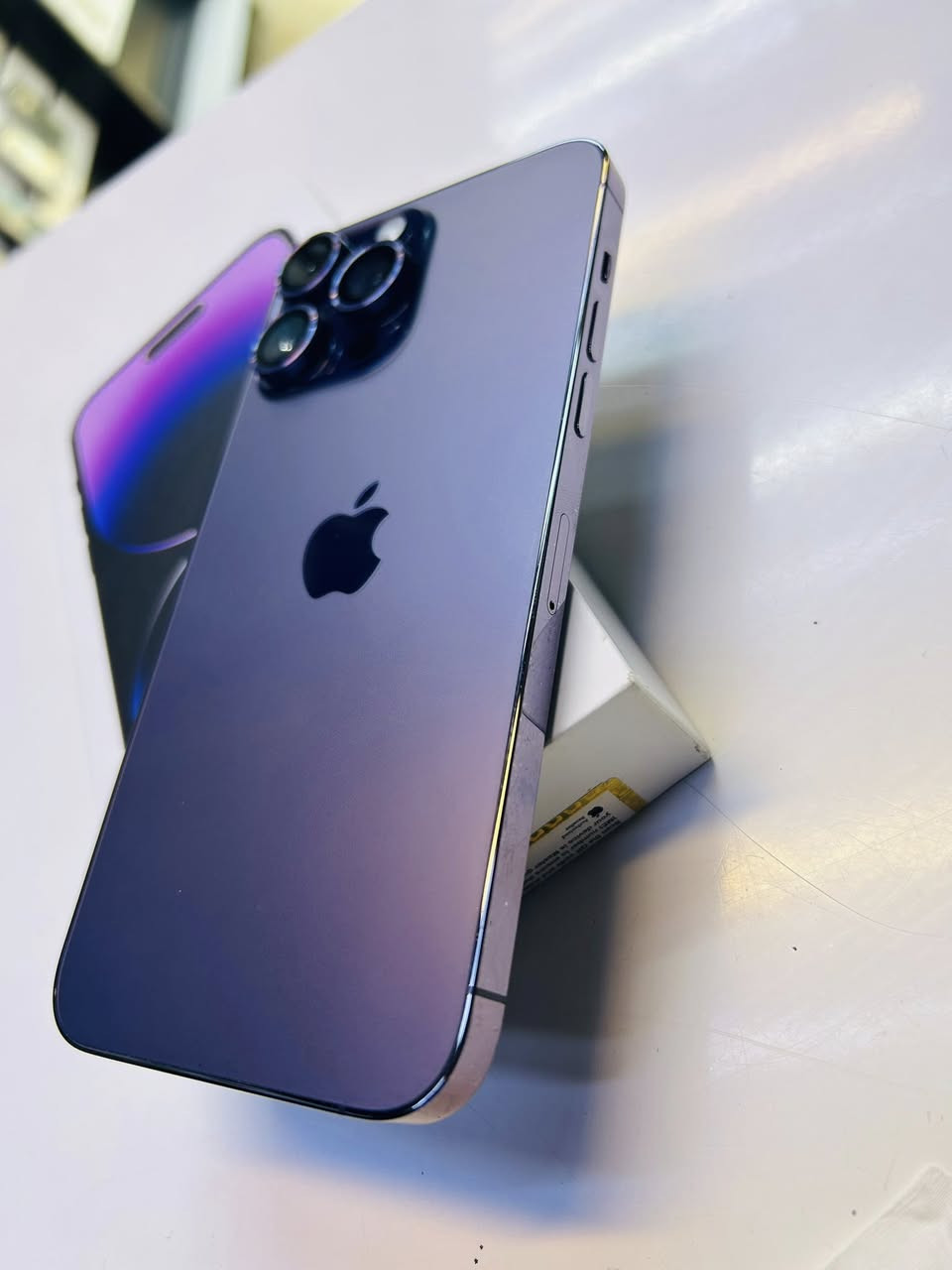 ايفون 14 برو ماكس ماستر 256 بطاريه 84
نظيف جدا السعر 850 قفل مكاني الدوره
***********
