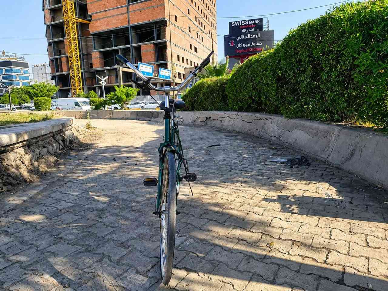 بايسكل بناتي للبيع 🚲
لون أخضر زيتوني، حجم 26
بريك جديد، إطارات جديدة، هيكل سليم
نظيف ومرتب وجاهز للركوب البريك الامامي يحتاج فقط سيم
السعر: 70,000 دينار
للتواصل: [*********** ]بايسكل بناتي للبيع 🚲
لون أخضر زيتوني، حجم 26
بريك جديد، إطارات جديدة، هيكل سليم
نظيف ومرتب وجاهز للركوب
السعر: 70,000 دينار 
للتواصل: [*********** ] مكاني بغداد الوشاش
