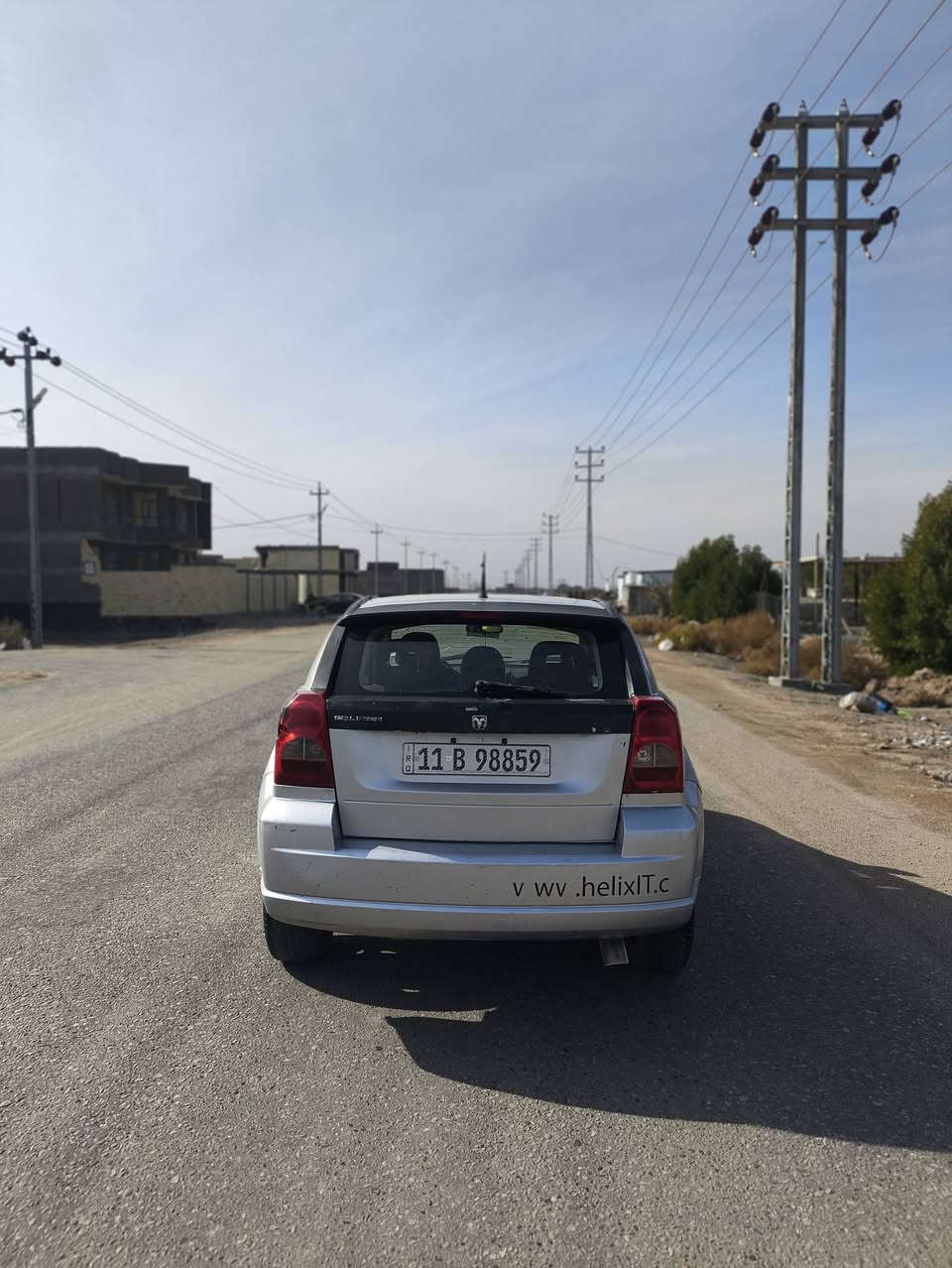 السلام عليكم
سيارة دوج كاليبر للبيع موديل 2008 رقم بغداد  حجم محرك 2400 محرك كير مكفولات كهربائيات ابلاديه سعر 52 ورقه وبيها مجال الاستفسار اتصال *********** 

***********
