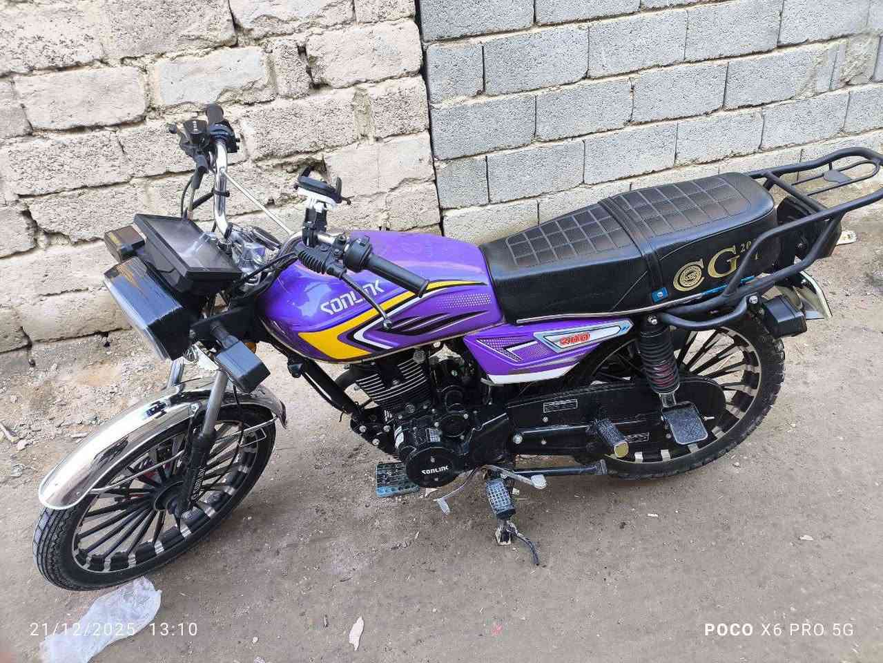 سلام عليكم دراجه سونك 25 الدراجه شبه زيرو ما ناقصهة شي اوراق أصولي السعر 750 وبيهة مجال مكاني بابل لأسكندريه ***********
