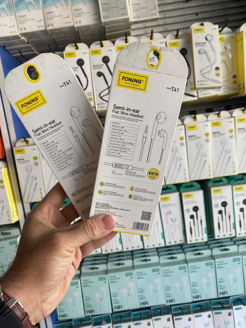 #مركز_فدك_للموبايل 

سماعة من شركة فونك T41

سعر القطعه 5🔥🔥🔥🔥

سعر 3قطع 10🔥🔥🔥🔥

يتوفر توصيل داخل مجمع بسماية 🚚

العنوان مركز فدك للموبايل قرب مطعم خان مندي مجاور ثامر ابو الطرشي 

الطلب او الاستفسار مراسلتنا خاص او على الرقم ***********
