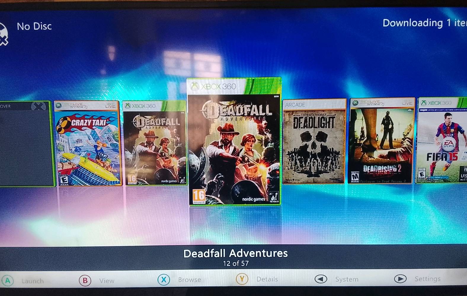 اكس بوكس 360 سوبر سلم مهكر نضام الاورورا هارد 320 كيكا وياة جوستك واحد ومحولة كامل بية تقريبا 55 لعبة مكاني بغداد بياع حي الاعلام 
رقمي واتساب ***********
ب110 وبية مجال بسيط
