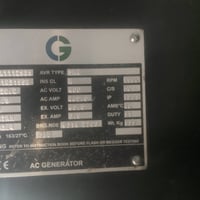 مولد دايو TEKSAN كاتم ابلادي المولده جديده مشتغله 2596ساعه او باقي تفا...