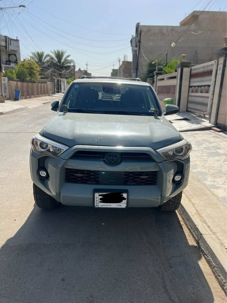 فورنر 2022 sr5
رقم بغداد 
محرك 6 سلندر 4000
مواصفات بصمه 
رادارات
حساسات كامله
تحديد مسار
نقاط عمياء 
تبريد قطعتين
فوريل 4x4
دوسات trd
تخم تايرات جبلي جديد
وبقيه مواصفات معروفه
حادث جاملغ وربع بنيد بدون لغد وشاصي 
مكفوله من لغد وشاصي ومحرك وكير
ماشيه 54 الف ميل
رقم ***********
السعر 310 ورقه بغداد, العراق
