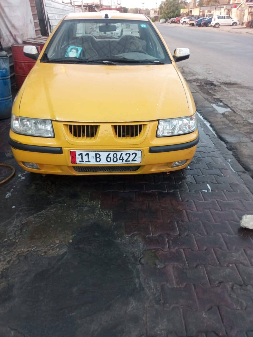 سمند 2012 بيه طخات بسيطه وخيارات شوفت عينك. مكينه كايمه. بيه يطغات ابيع هل  عل وضعه ب ٢٣ وبيه مجال بسيط *********** مكاني الشعب
