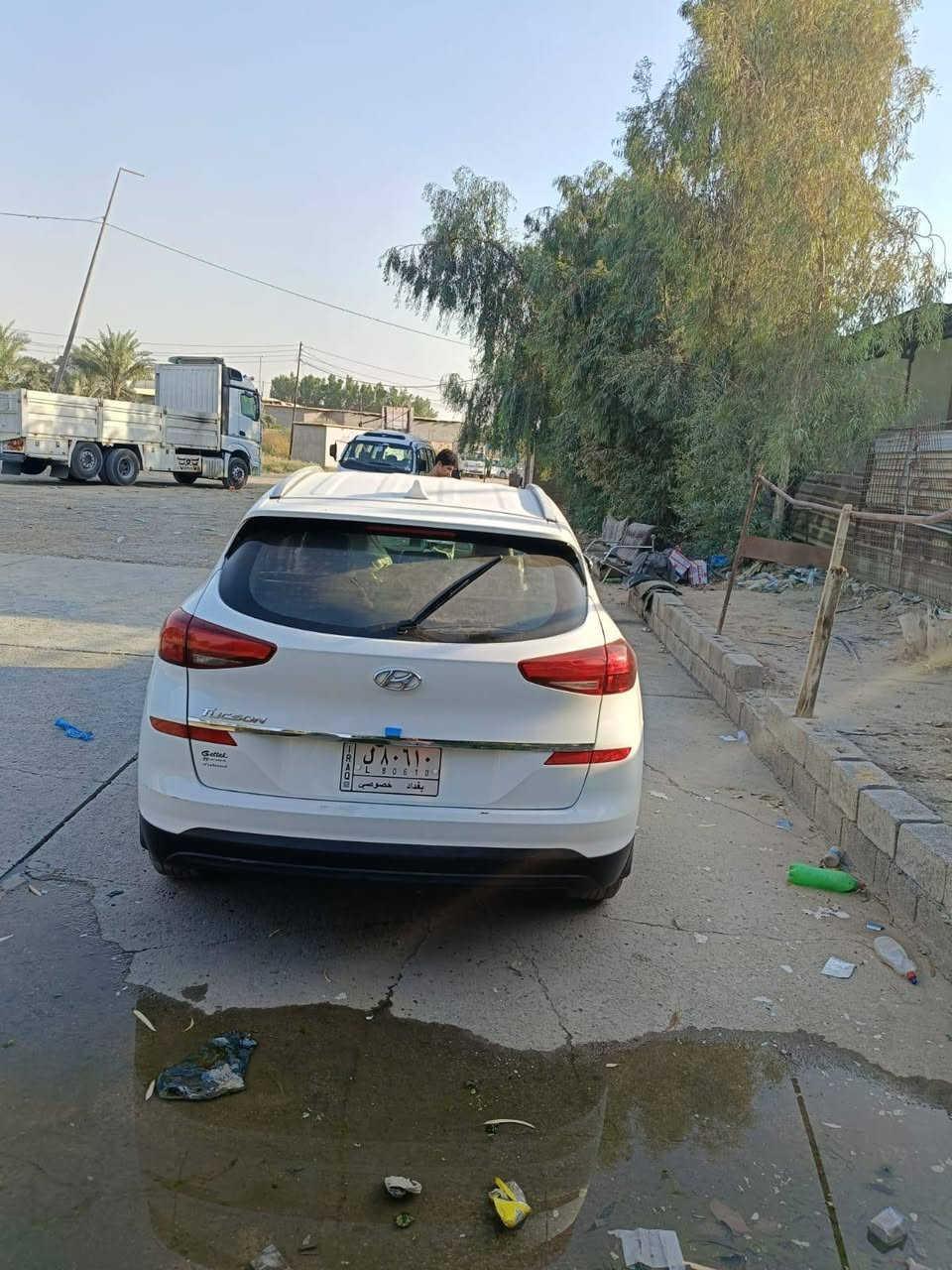 سلام عليكم توسان 19 وارد أمريكي رقم بغداد 
بيها قطعه وحده صبغ سياره جاهزه 
مابيها أي نقص ***********
