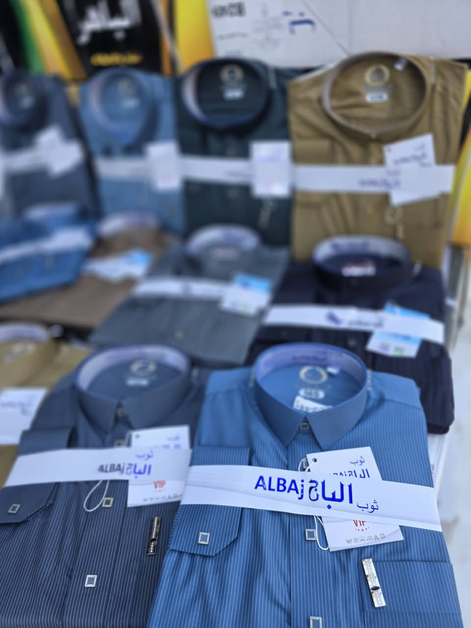 عرض خاص
#ثوب_الصفا_ثوب_مارينا الاصلي شرط ضمان %%

يم مجمع أبو حيدر للالبسه الرجالية 

#السعر_10الف

يوجد #جمله_ومفرد 

متوفر جميع القياسات 

  كلها بضاعه جديده ومال هل موسم شرط أول اب اول 

العنوان
الموصل - حي #الحدباء - سايدين الصورة - مقابل ماكولات فلافلجي قرب جامع رجبو

حرك السوك حرك ابو حيدر


**إذا كنت صاحب هذا الإعلان وتريد حذفه لأي سبب، رجاءا أرسل رسالة إلى الدعم الفني**