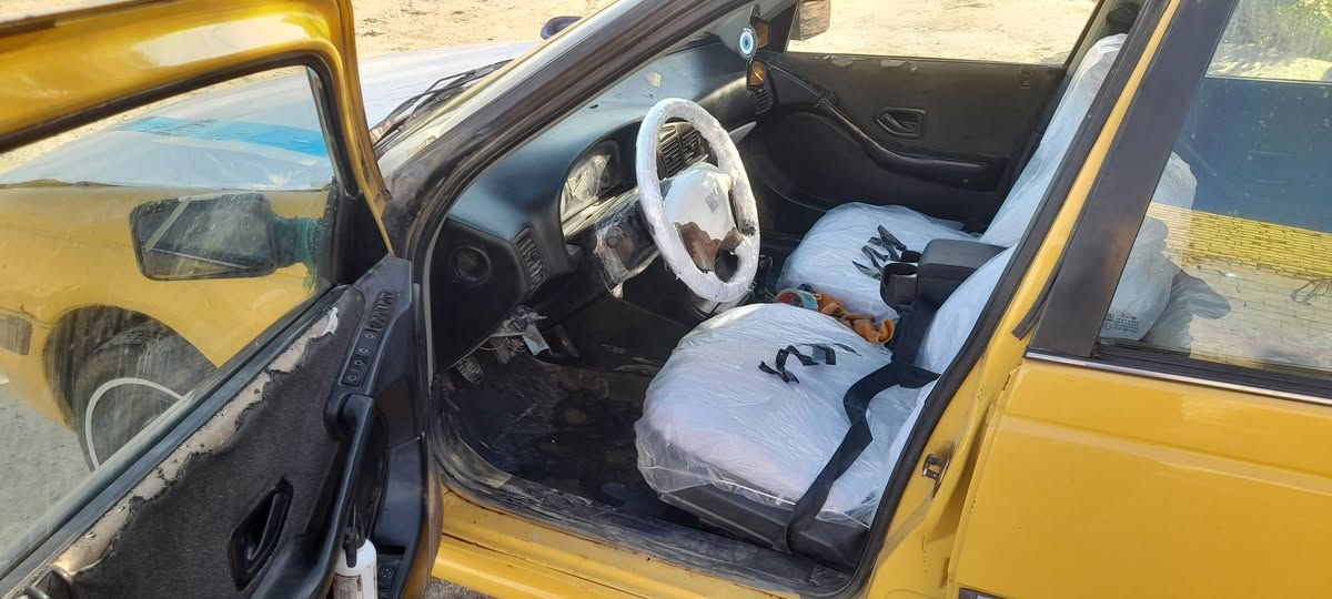 بيجو بارص موديل 10 مكيه وكير وحداديه وعربانه الخلفيه جديده تايرات نضاف كهربايات شغاله هيئه مصفره عليه غرامات وره المشتري مكاني ديوانيه السدير ***********
