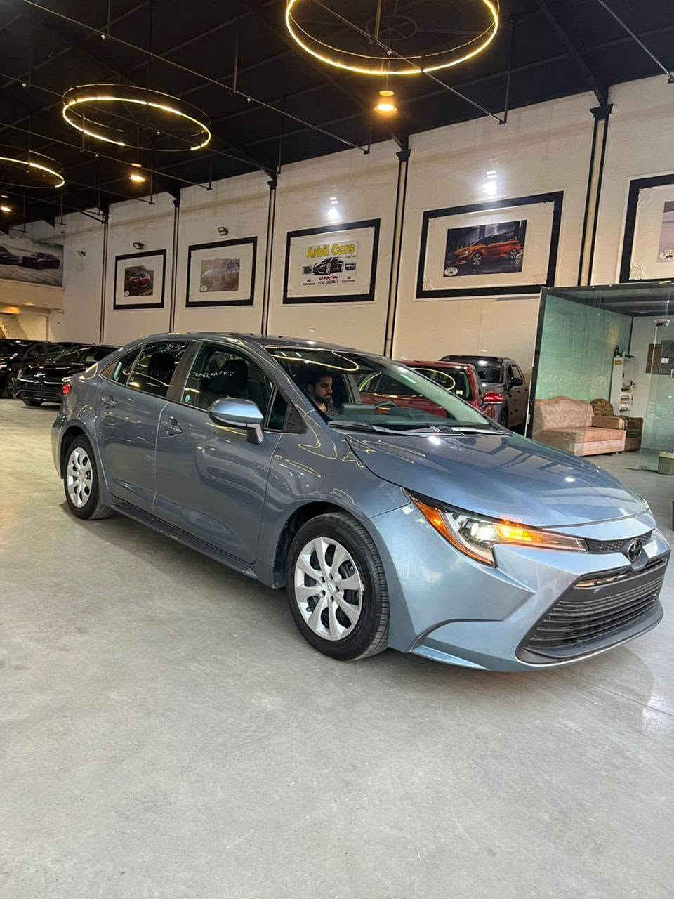 ‏2024 Toyota Corolla,
تويوتا كرولا 2024 
الحادث : شبر راس بند صبغ ( بدون دواخل)
لون سمائي 
( دواخل شواصي) 
ايرباك استيرن راجع بلادي 
السيارة بحالة ممتازة 

مواصفات 
بريك بصمه 
شاشة ايباد  
كاميرا  
رادارامامي 
تحكمات ستيرن ➕ تحديد سرعه 
مانع انزلاق 
لايت زينون عالي و ناصي بلاد 
نظام auto hold 
نظام Assistive talk back 

السيارة رقم كاتي تترقم( اربيل دهوك سليمانيه ) 
السعر  138 ورقه 
و تكلفة الترقيم 11 ورقة كاملة 
العنوان :اربيل -معرض اربيل كارس 
للاستفسار  الرجاء اتصال ☎️ ***********📲
