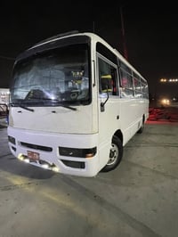 كوستر نيسان الطويلة كوستر موديل ٢٠٠٣ كاملة مكملة مكينتها بلادية كاز ٦ ...