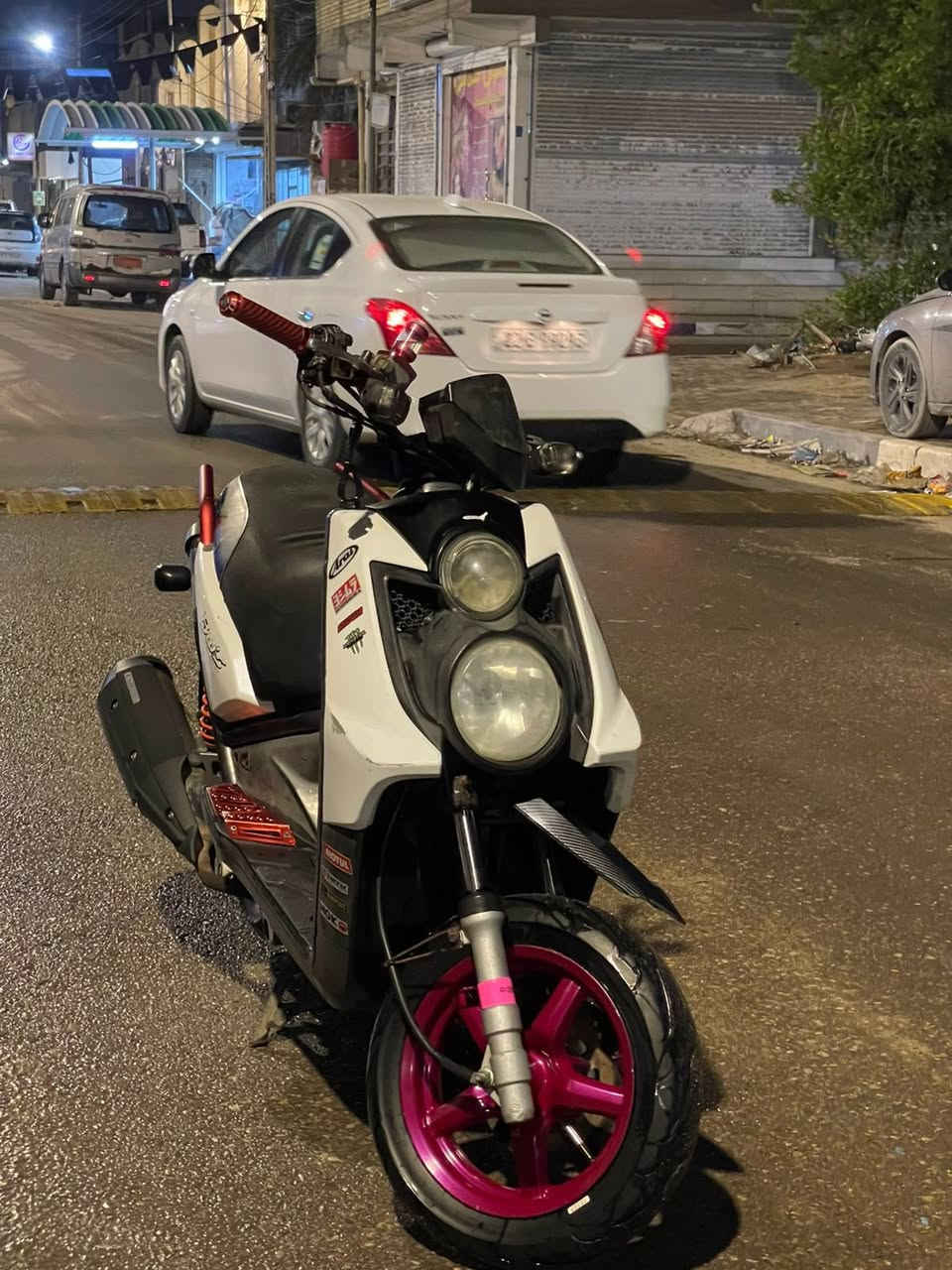 سلام عليكم اخوان سكنس جبلي حديث صارلها اقل شهر من نزلت من لحاويه كفاله عامه دراجه اوراق ب اسمي كامله مكمله دراجه كفاله من لبرغي للربغي مكينتها صبانه ما وصلتلها نضيفه شراي يتصل *********** مو شراي لا تتعبني وبيها مجال للطيبين  سعرها اتصل عله هاذ رقم واكلك
