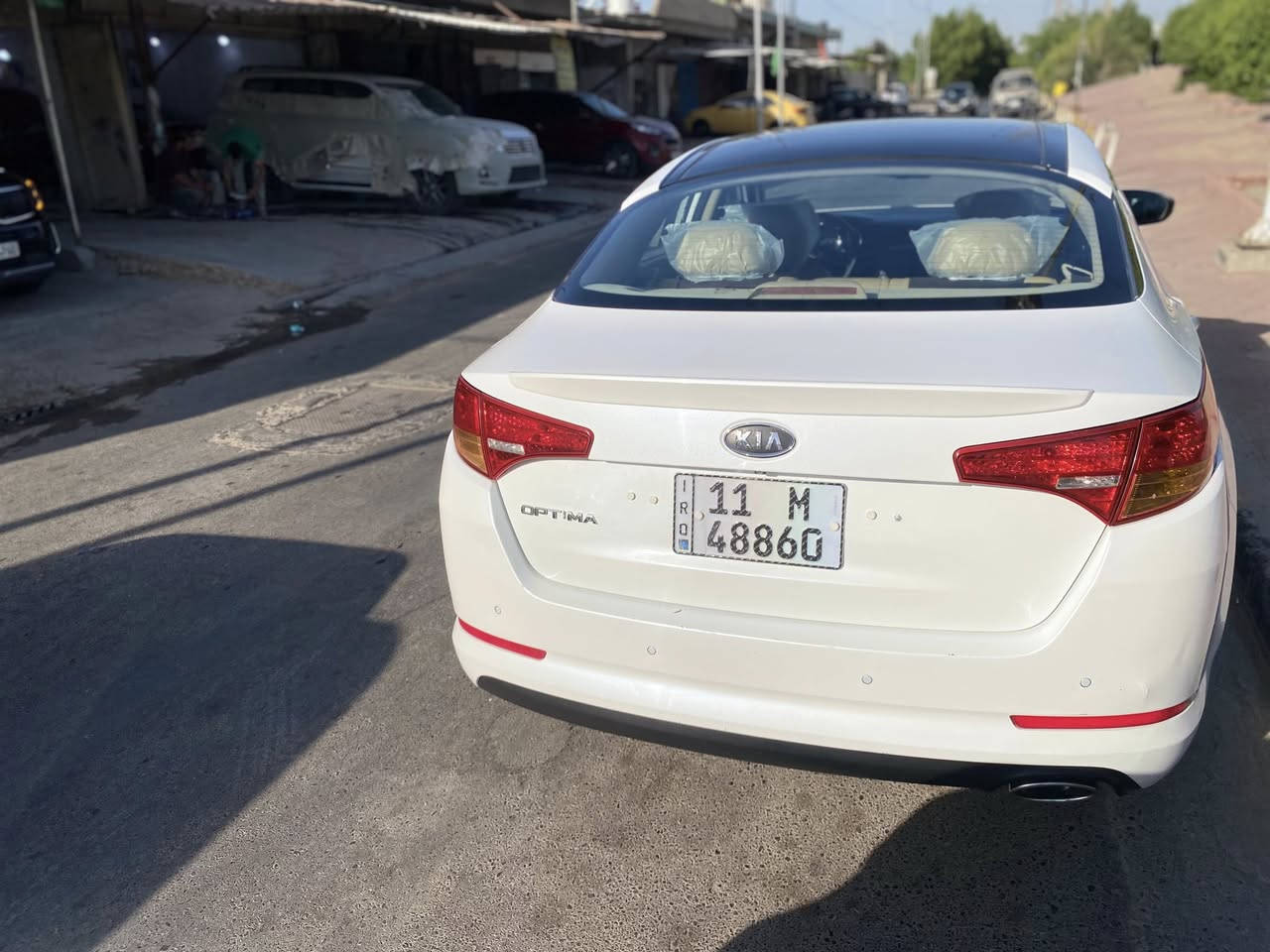 سلام عليكم من رخصة ادمة اوبتمة موديل ٢٠١٢ خليجي وكالة دولية فول مواصفات سيارة كفالة من عدة شبل بل بنيد مأشر بل بنيد سياره جديدة تخم تاير حدادية تبريد ثلج بصمتين عنوان بغداد الكرخ الدولعي رقم الهاتف *********** سعر ١٢٧بيها مجال قليل حق الجيه
