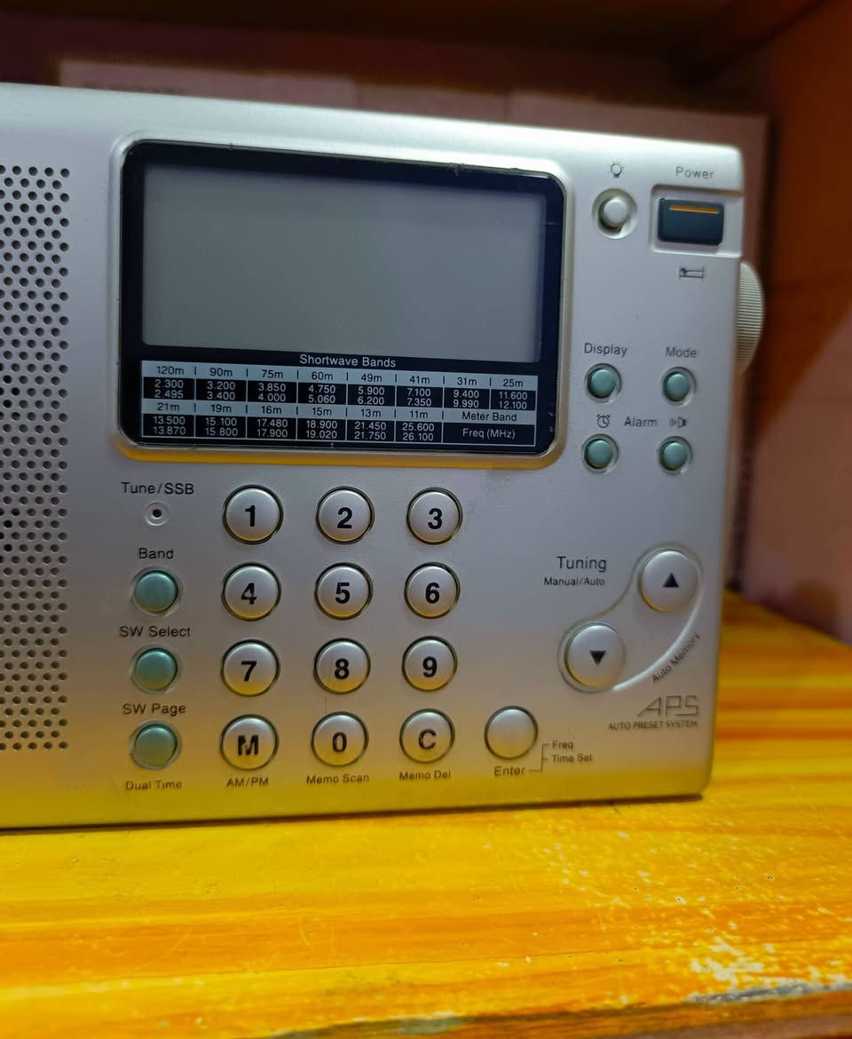 راديو. ROBERTS. R9914 
انكليزي الصنع
موجات FM-MW_SW 14
موجة sw 14 موجه
شاشه دجتل
ميزه حفظ محطات مفضله
منبه وساعه ومنفذ سماعه خارجيه
بيه منفذ محوله ٦ فولت
يشتغل باتري قلم عدد ٤
جهاز لوك جديد كارتون مع حافظه اصليه جلد
اي استفسار بعد تعليق يوصلك السعر وبالخدمة


**إذا كنت صاحب هذا الإعلان وتريد حذفه لأي سبب، رجاءا أرسل رسالة إلى الدعم الفني**