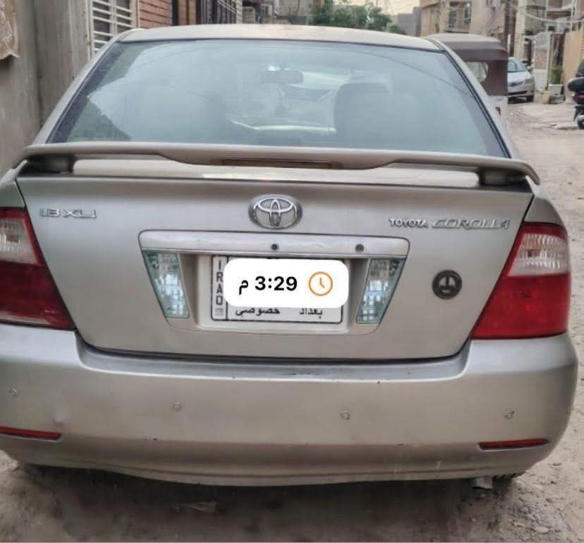 السلام عليكم
للبيع كورلا 2007 رقم بغداد مشروع وطني  بسمي

محرك كير جدد تبريد ❄️ 

السعر 90 وبيها مجال بسيط

مكان السياره بغداد رقمي ‭***********‬
